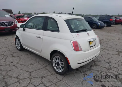 2012 Fiat 500 Pop from USA, damaged, VIN 3C3CFFAR4CT114171